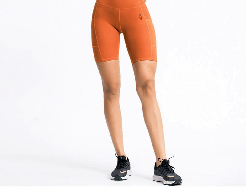 Women's Shorts With Pockets | High Waist | Run Get Fit With V